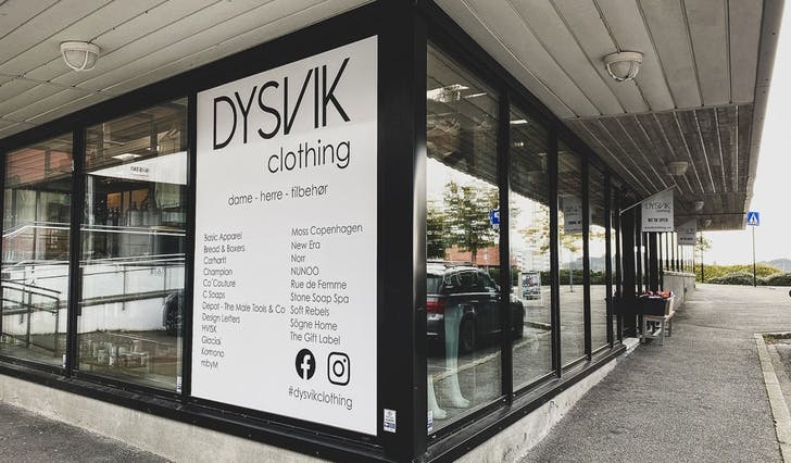 Dysvik Clothing satsar hardt inn mot jula. (Foto: ØH)