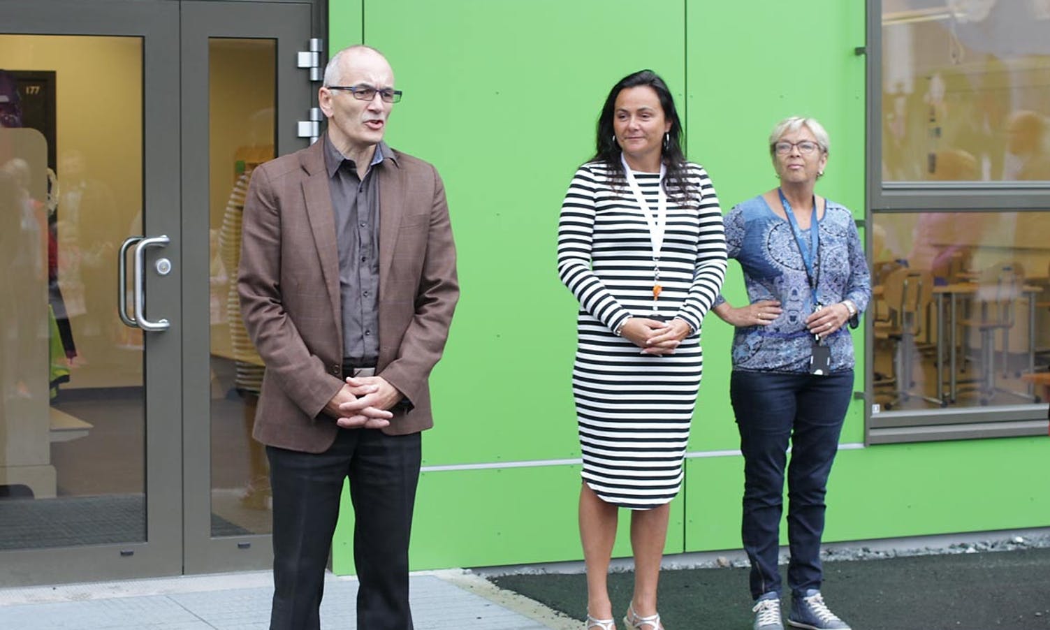 F.v.: Ole Lars Strønen, Monica Søfteland og Oddrun Midtsæter.  (Foto: KVB)