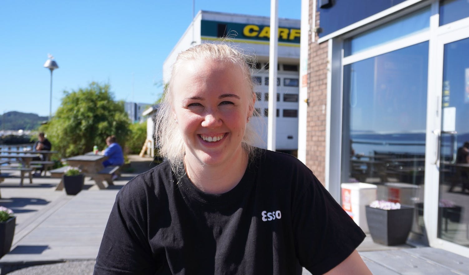 Dagleg leiar for Esso, May Linn Skaar. (Foto: Susann Haukeland Børnes)