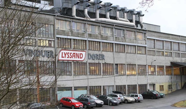 Om styret i februar vedtar flytting blir det produksjon ut 2014 på Lyssand. (Foto: Kjetil Vasby Bruarøy)